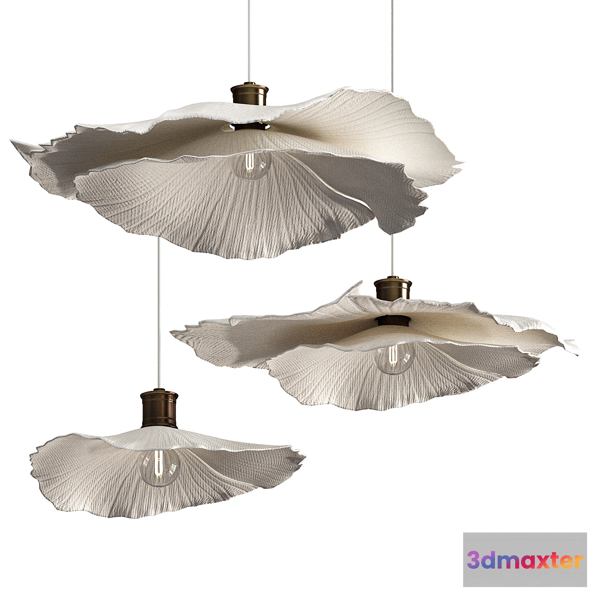 1468528 - Zara Home ceiling Lamp in three sizes 3D Max