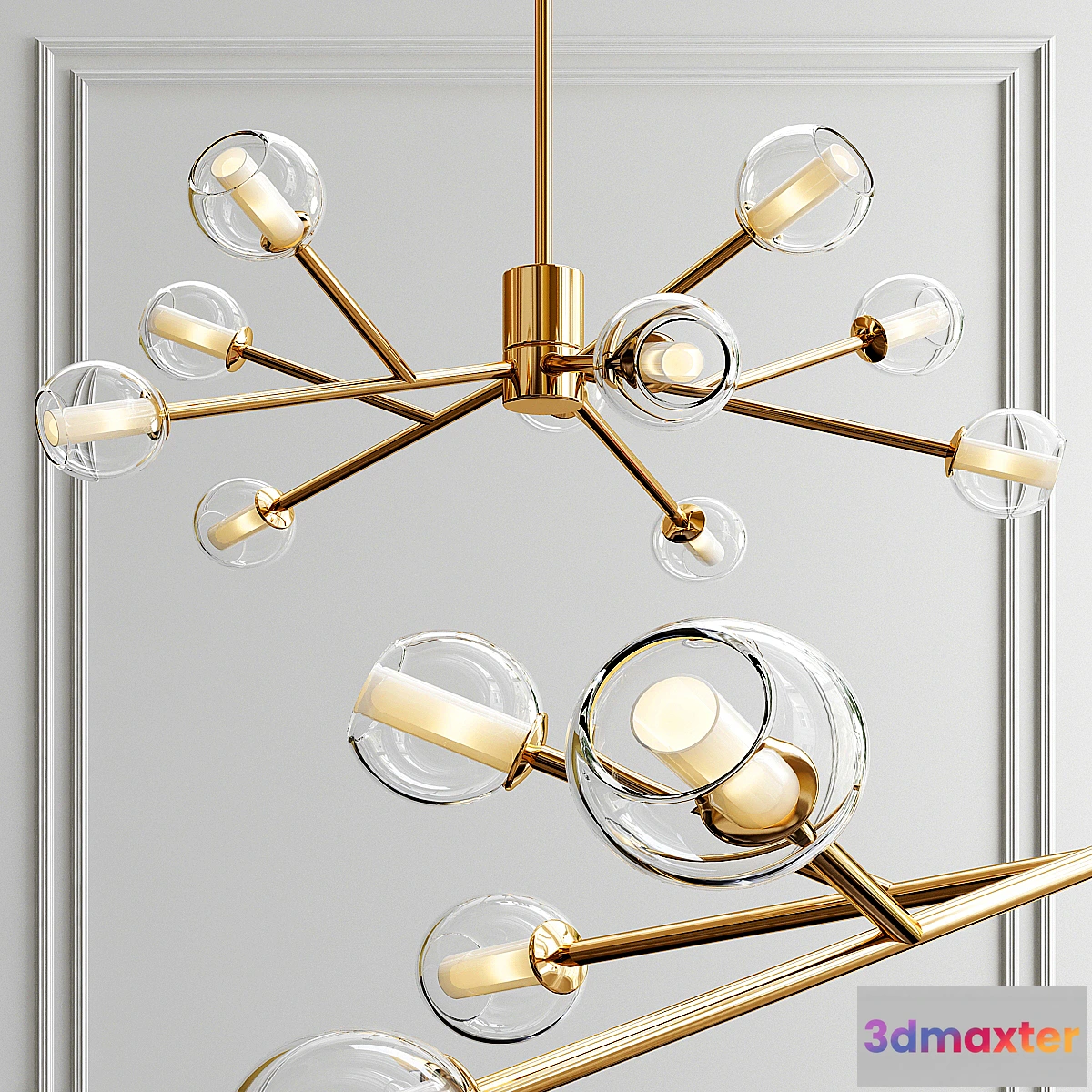 1468842 - Rita chandelier 3D Max