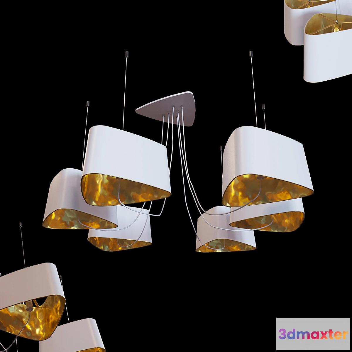 1469574 - Nuage LOFT1163-6WH 3D Max