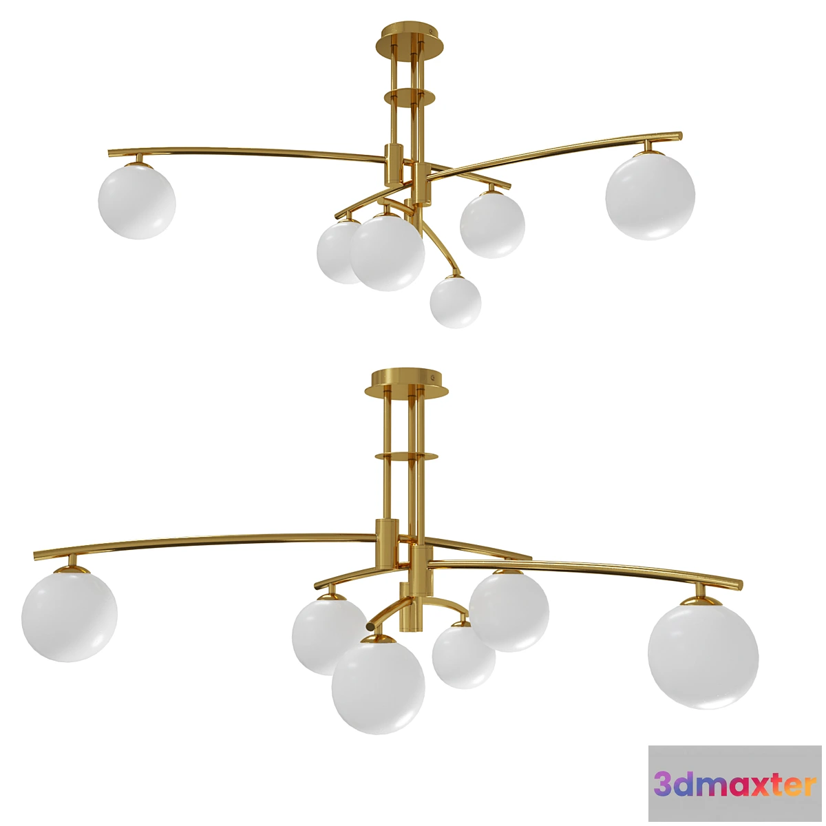 1470012 - Ceiling chandelier MyFar Stacy 3D Max