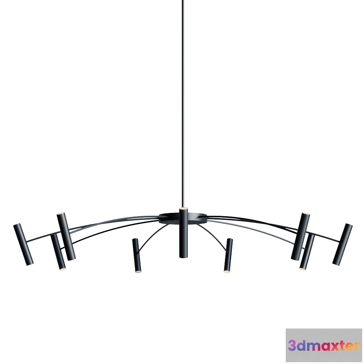 1470032 - Aerial Chandelier by Sean Lavin from Tech Lighting Small 3D Max