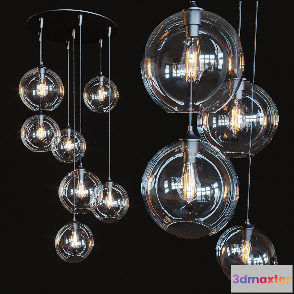 1470766 - Niche Modern CIRCULAR-7 3D Max