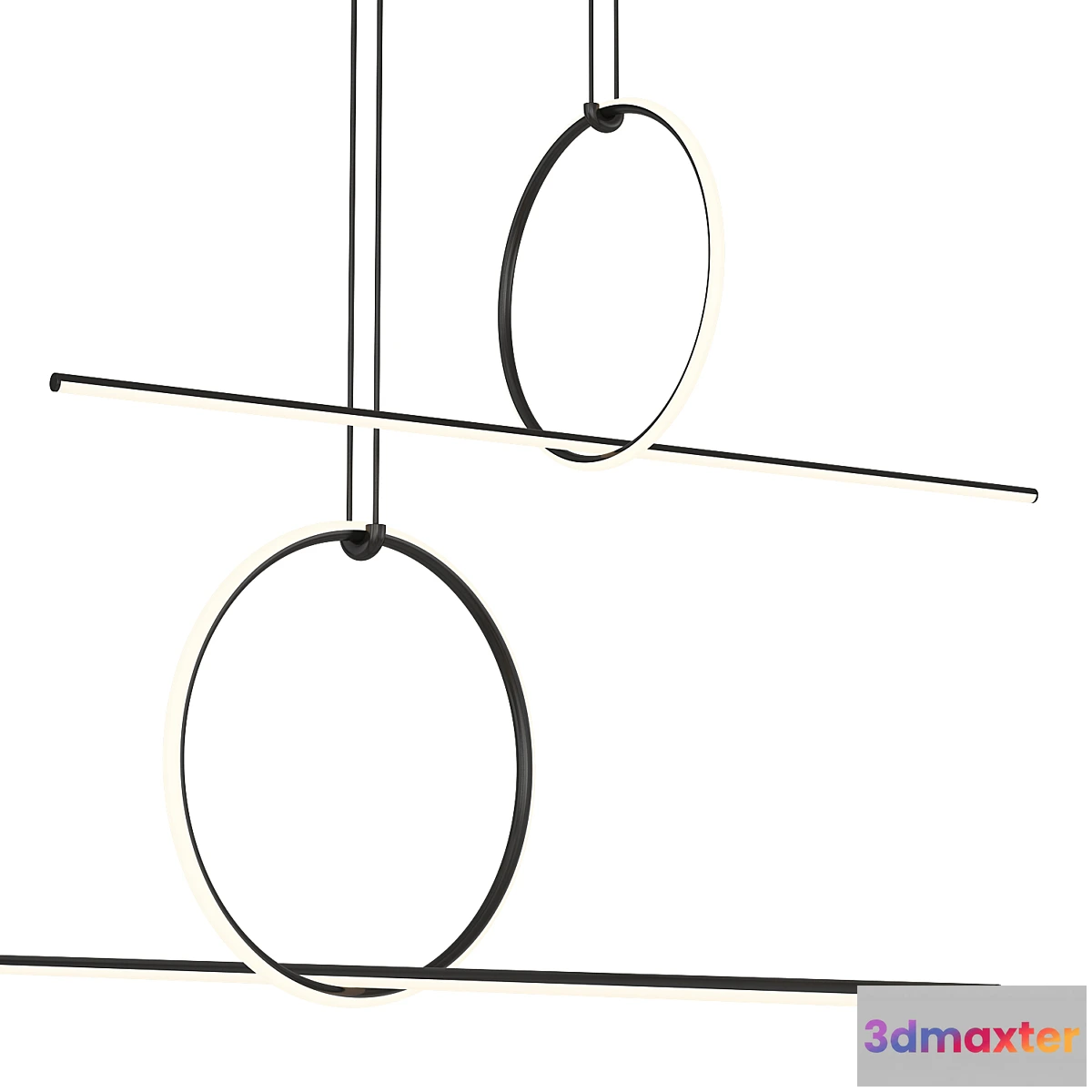 1470772 - Flos Arrangements Compositie 5 hanglamp 3D Max