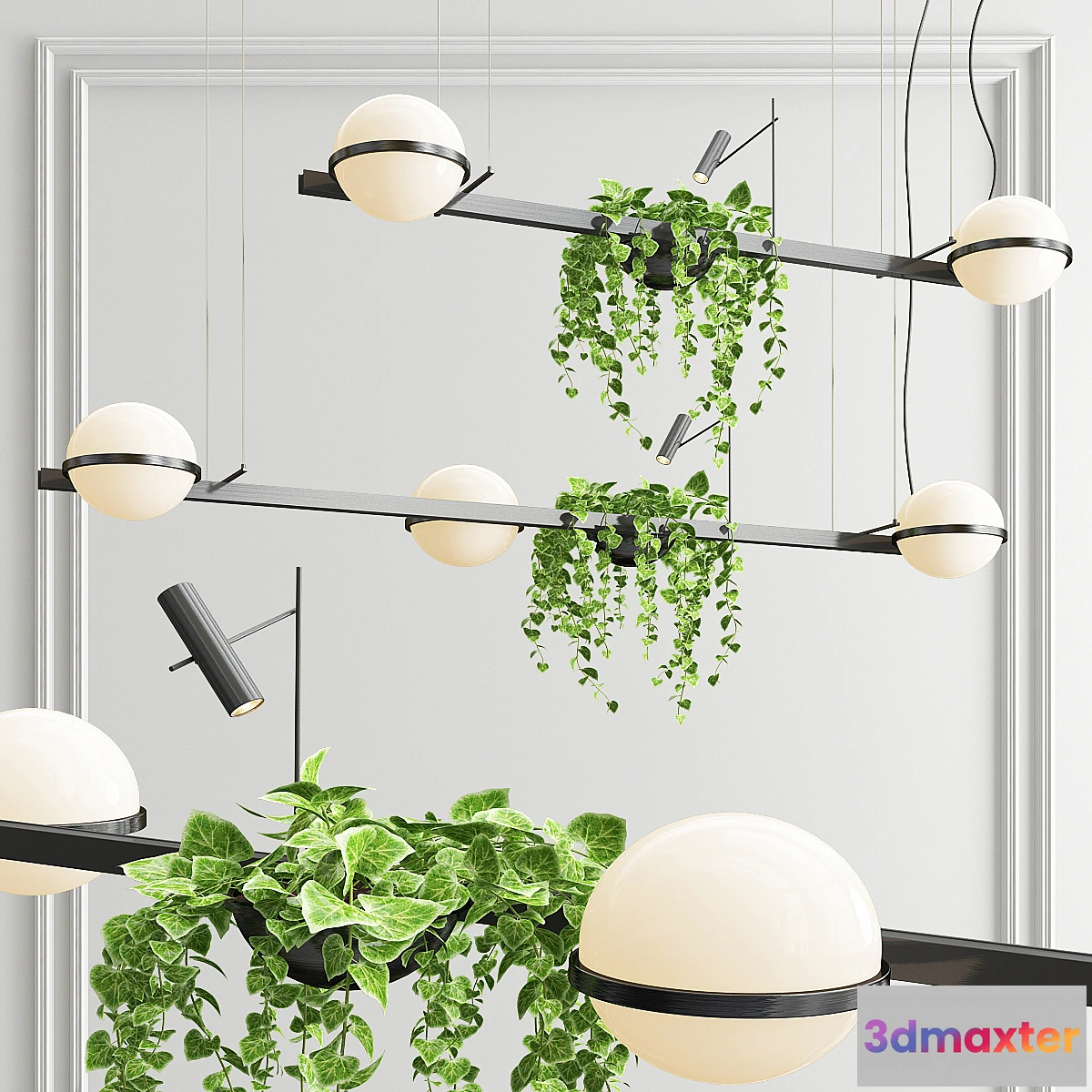 1470930 - Vibia Palma 3437 by Antoni Arola 3D Max