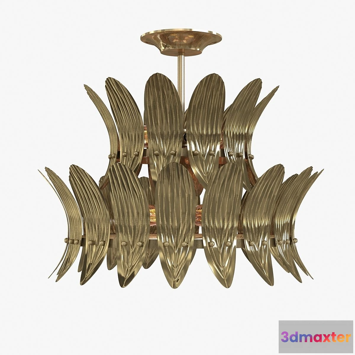1471306 - arteriors Analise Two Tier Chandelier 3D model 3D Max