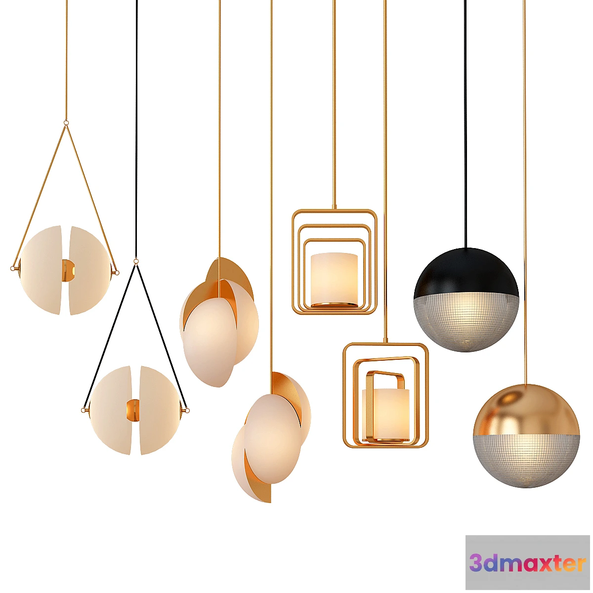 1471412 - New Collection of Pendant Lights 4 3D Max