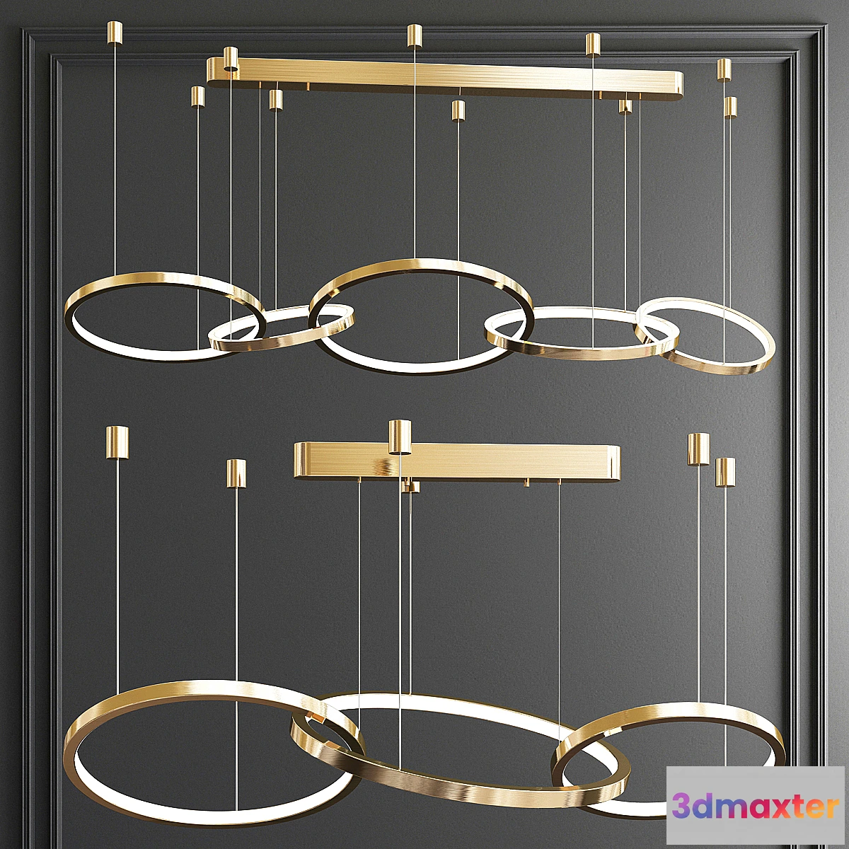 1471460 - Minimalist LED Ring 3D Max