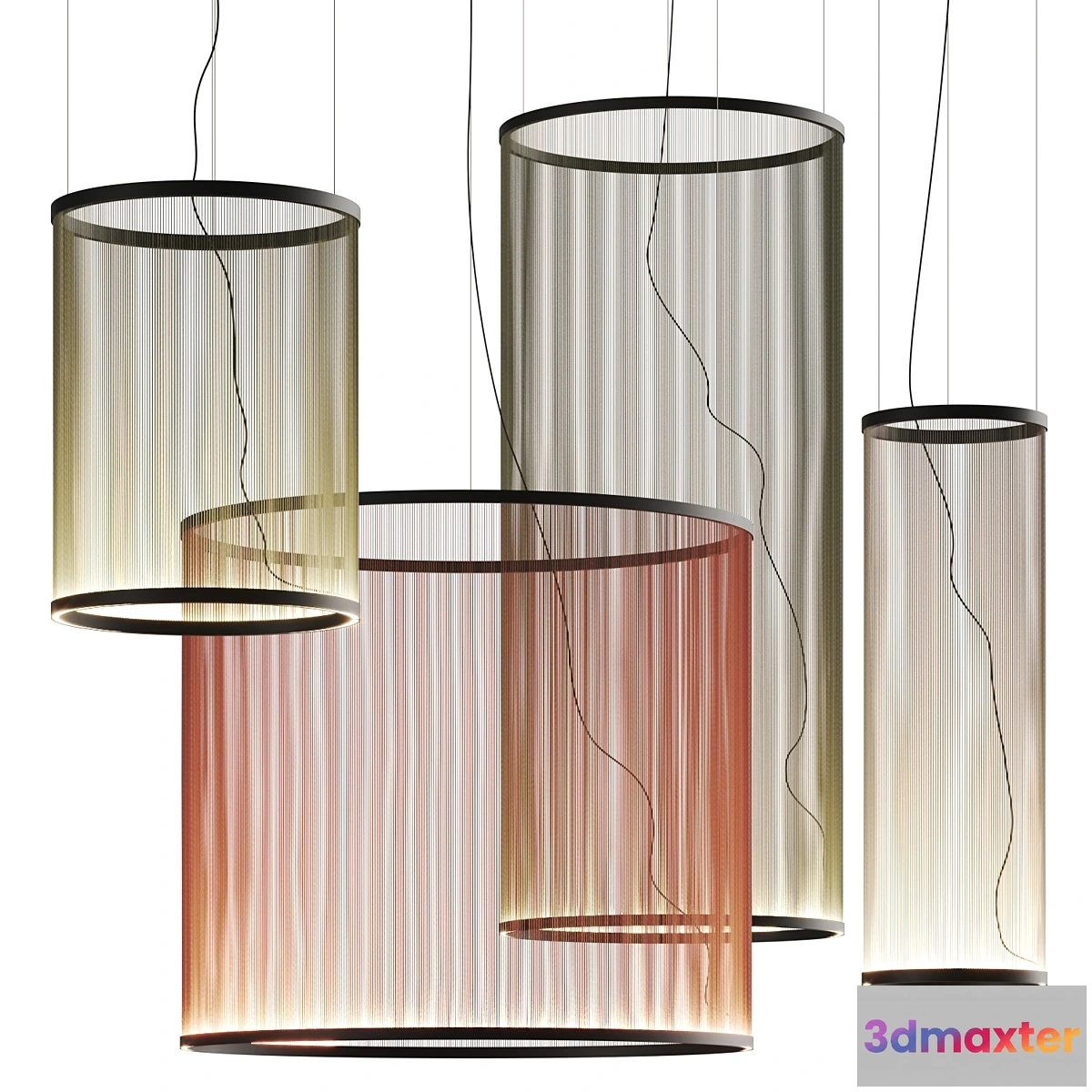 1472056 - Vibia Array Pendant Lamps 3D Max