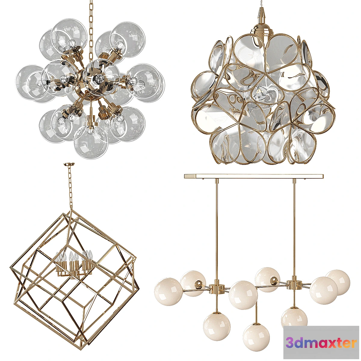 1472546 - Chandeliers Eichholtz No. 2 3D Max