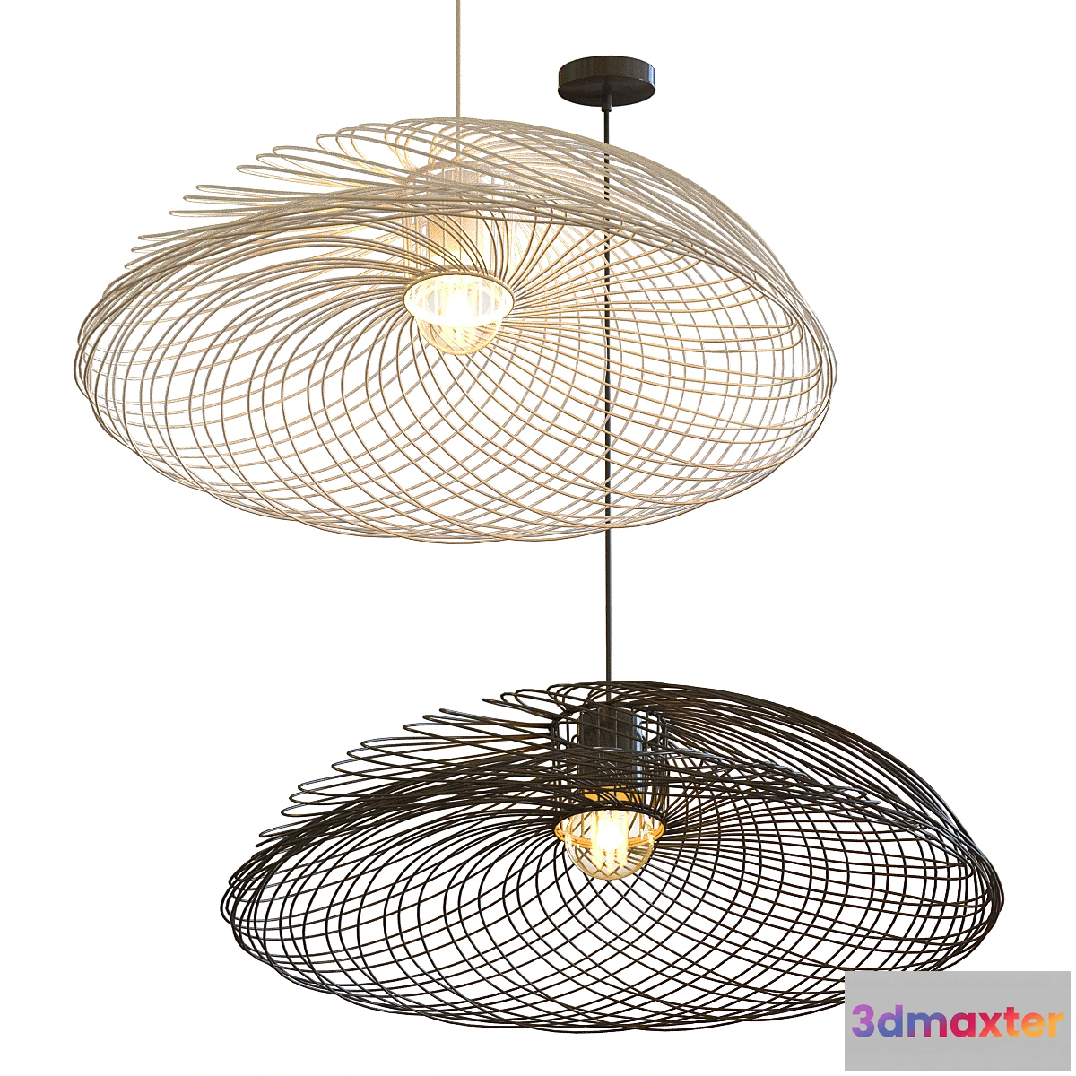 1472796 - Satelise Forestier Pendant light 3D Max