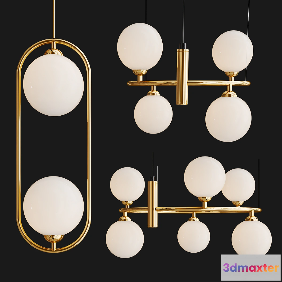 1472864 - Maytoni Ring Collection 3D Max