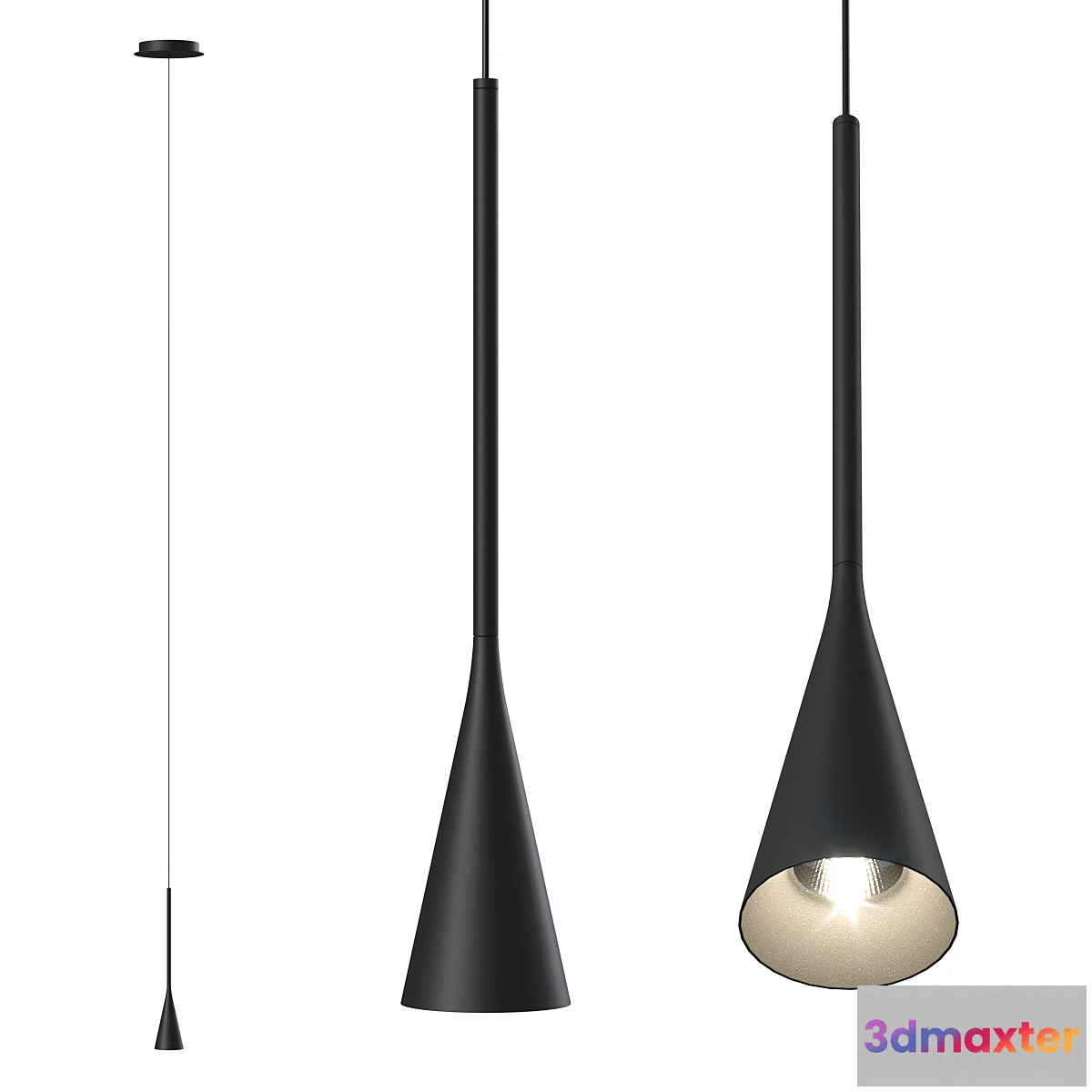 1473178 - Pendant lamp Bover Skybell Plus. 3D Max