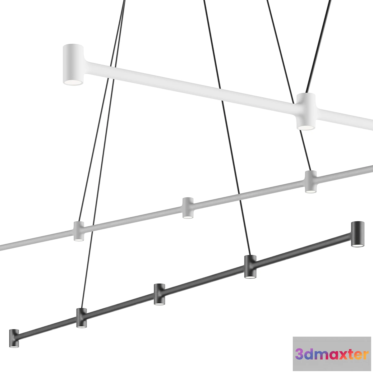 1473492 - Dependant Suspension  Hanging lamp 3D Max