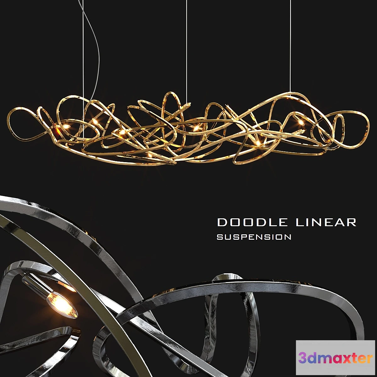 1474086 - Doodle suspension by terzani 3D Max