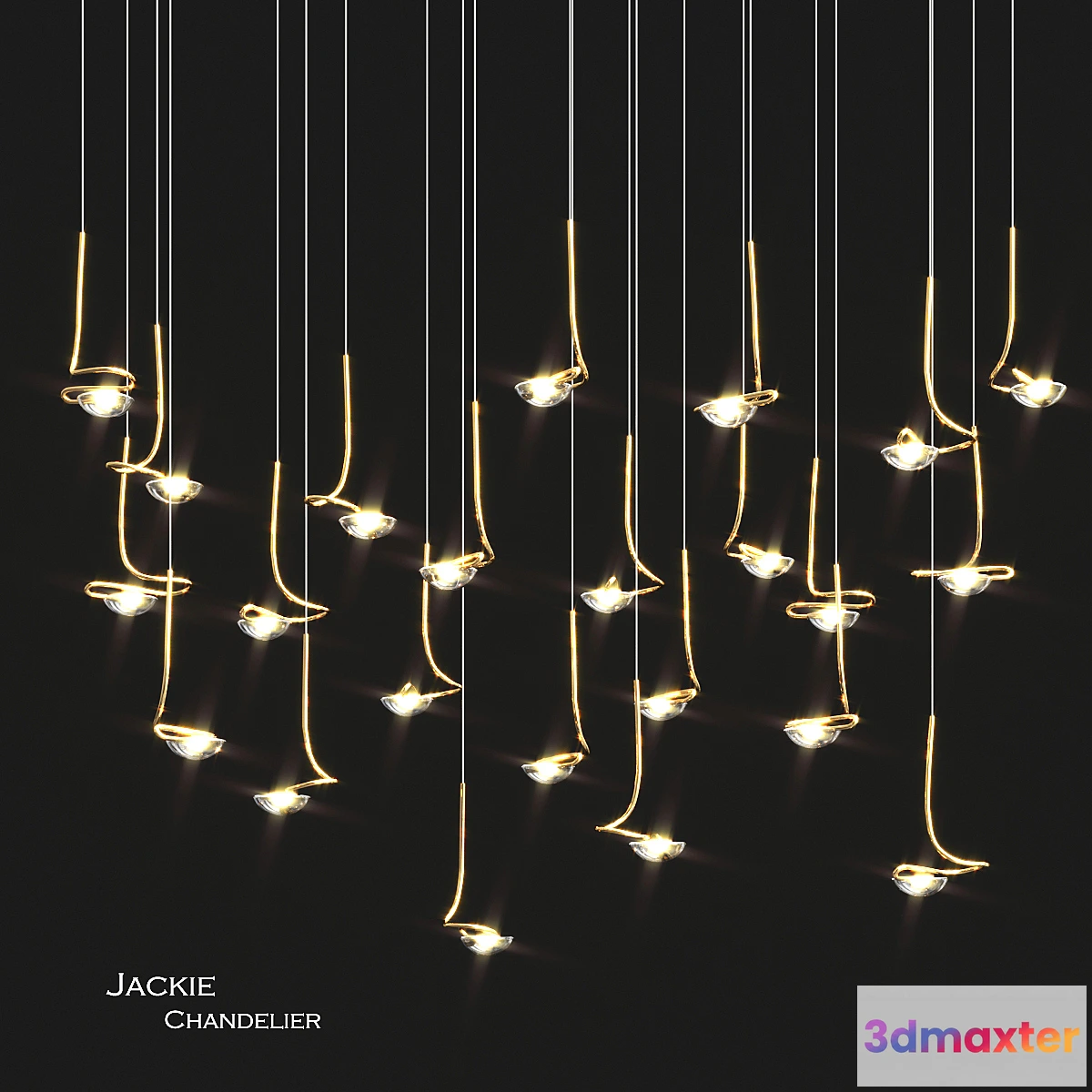 1474566 - Jackie Chandelier by Catellani & Smith 3D Max