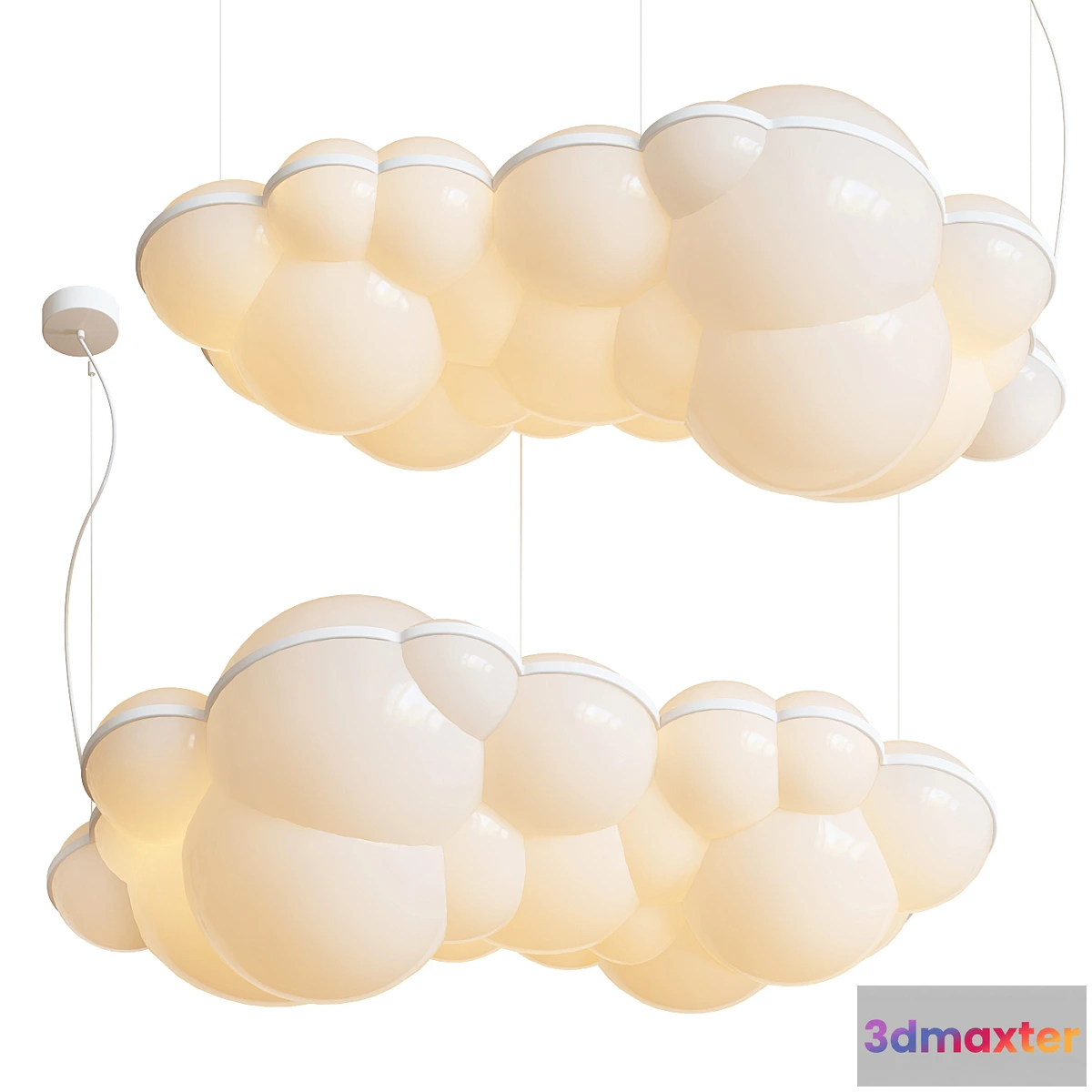 1474722 - Nuvola Pendant Lamp 3D Max