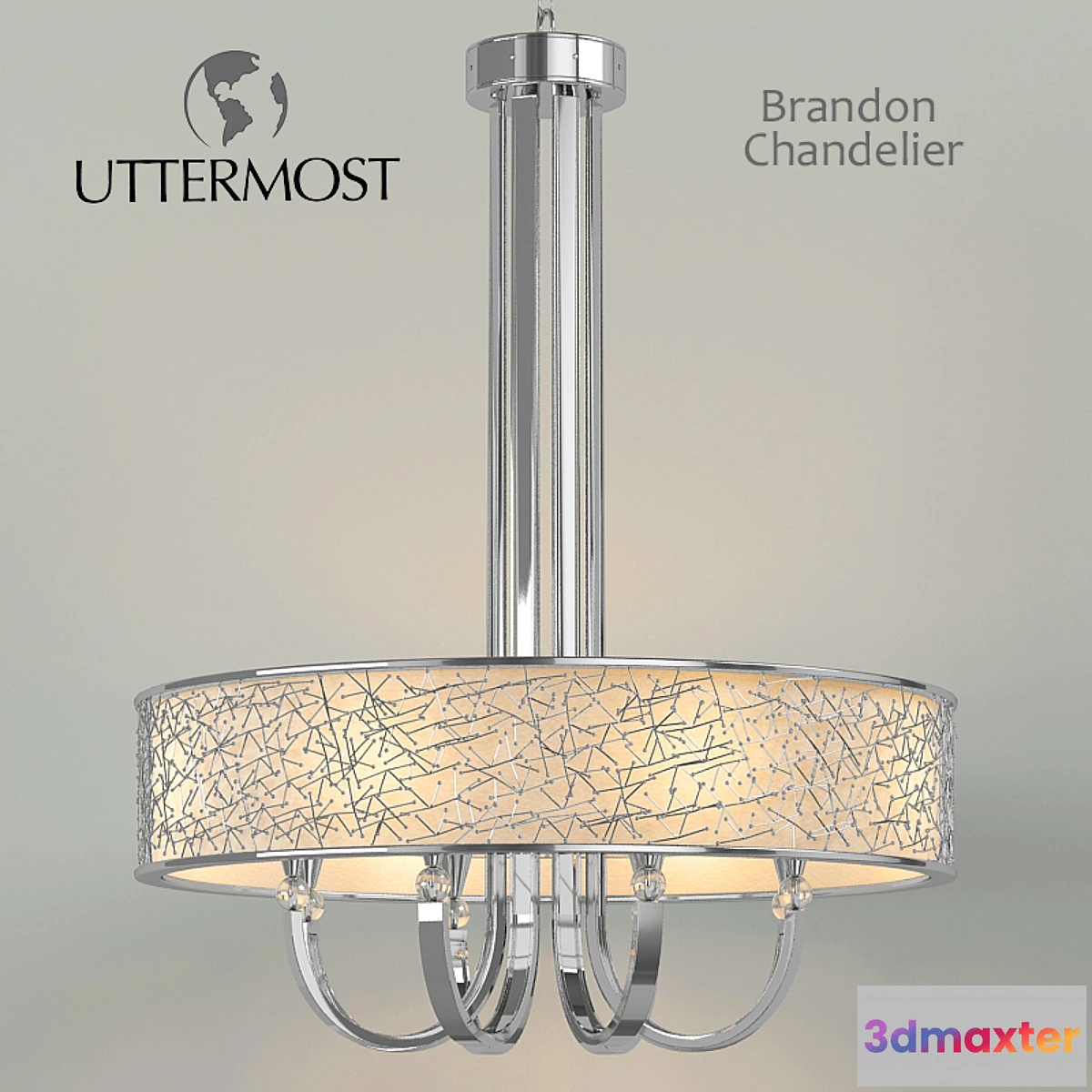 1474880 - Chandelier Uttermost Brandon 3D Max