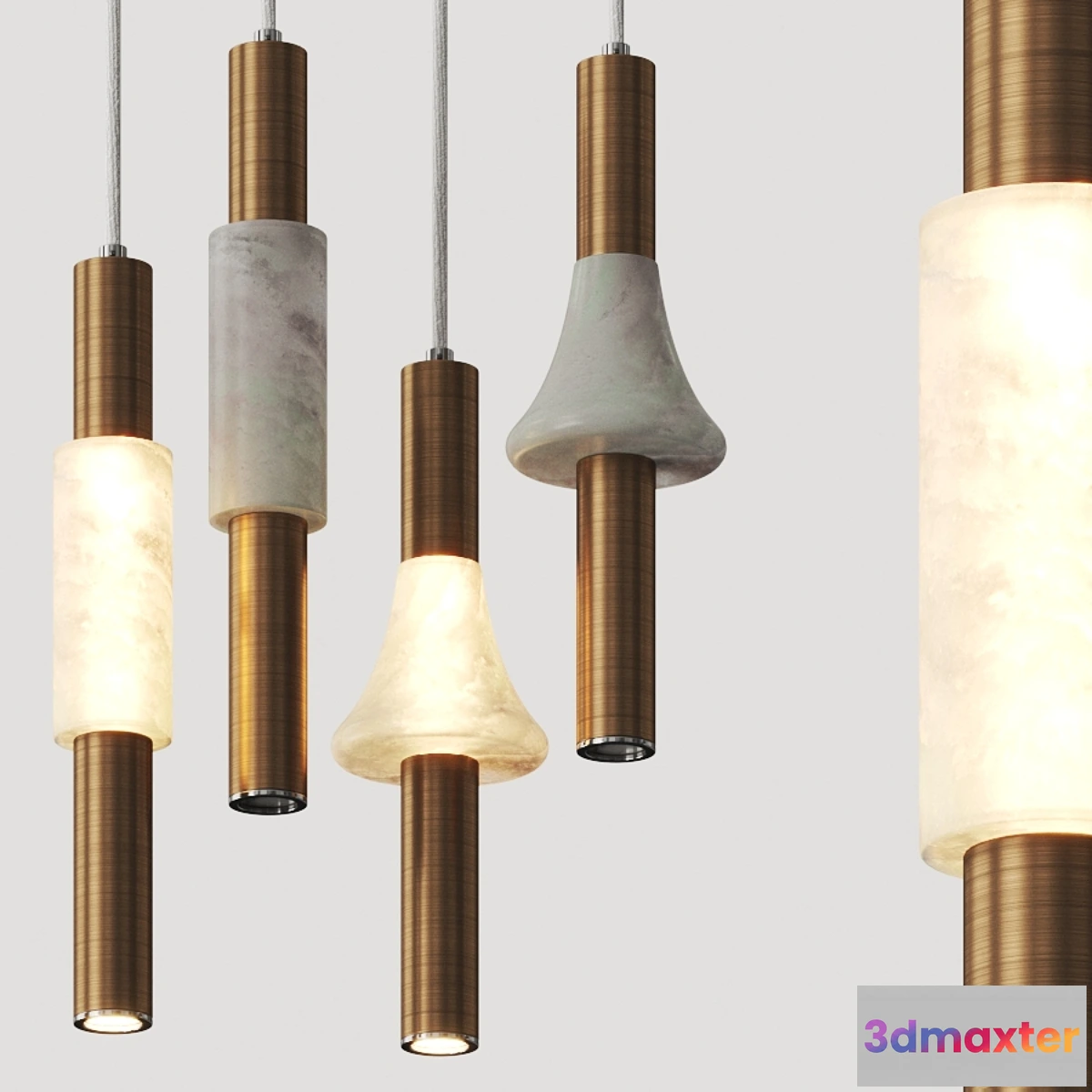 1475528 - Lampatron Olavia Pendant Lamps 3D Max