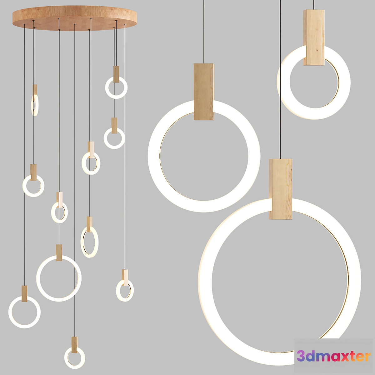 1476092 - Scandinavian pendant lamps 062 3D Max