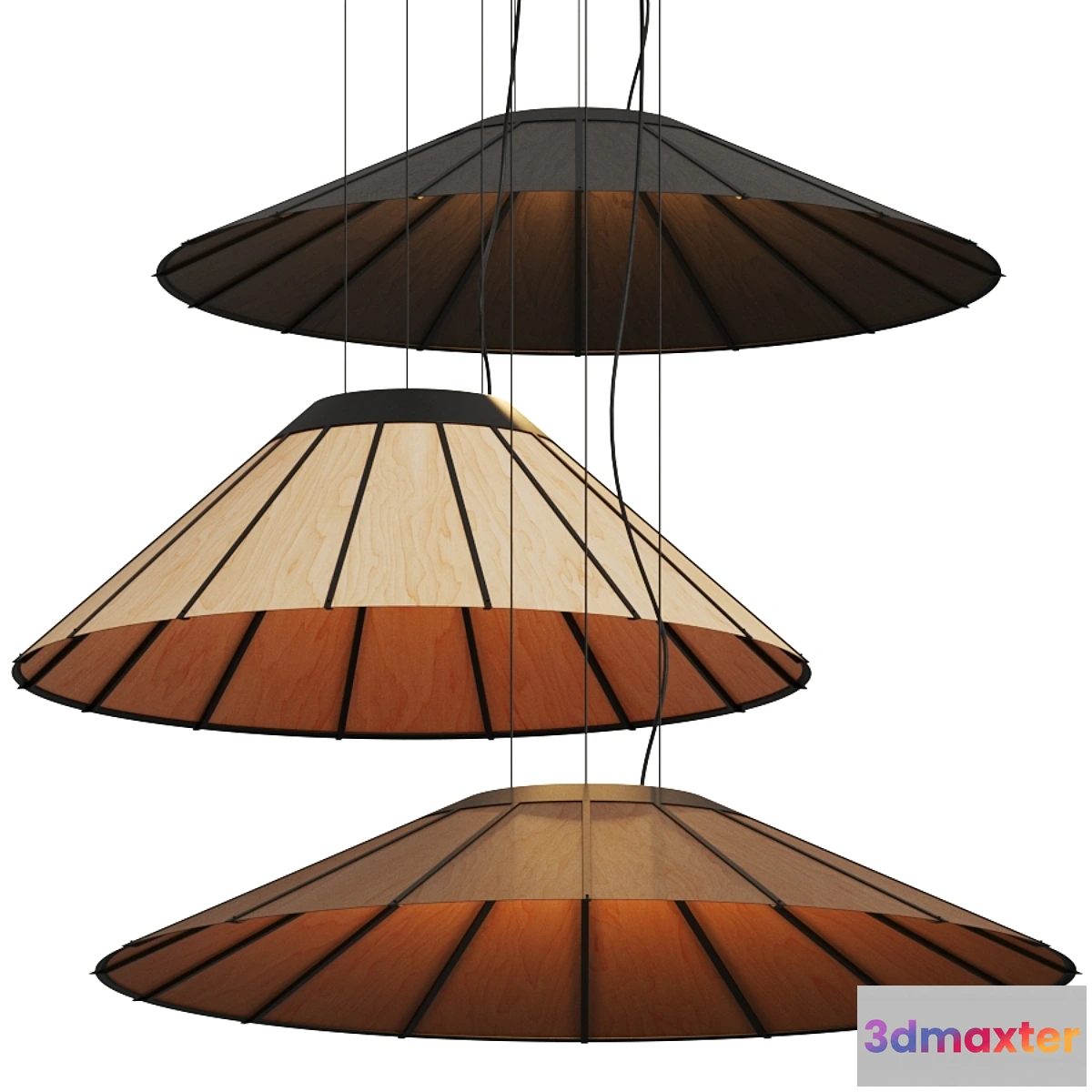 1476158 - Lzf Banga Pendant Lamps 3D Max