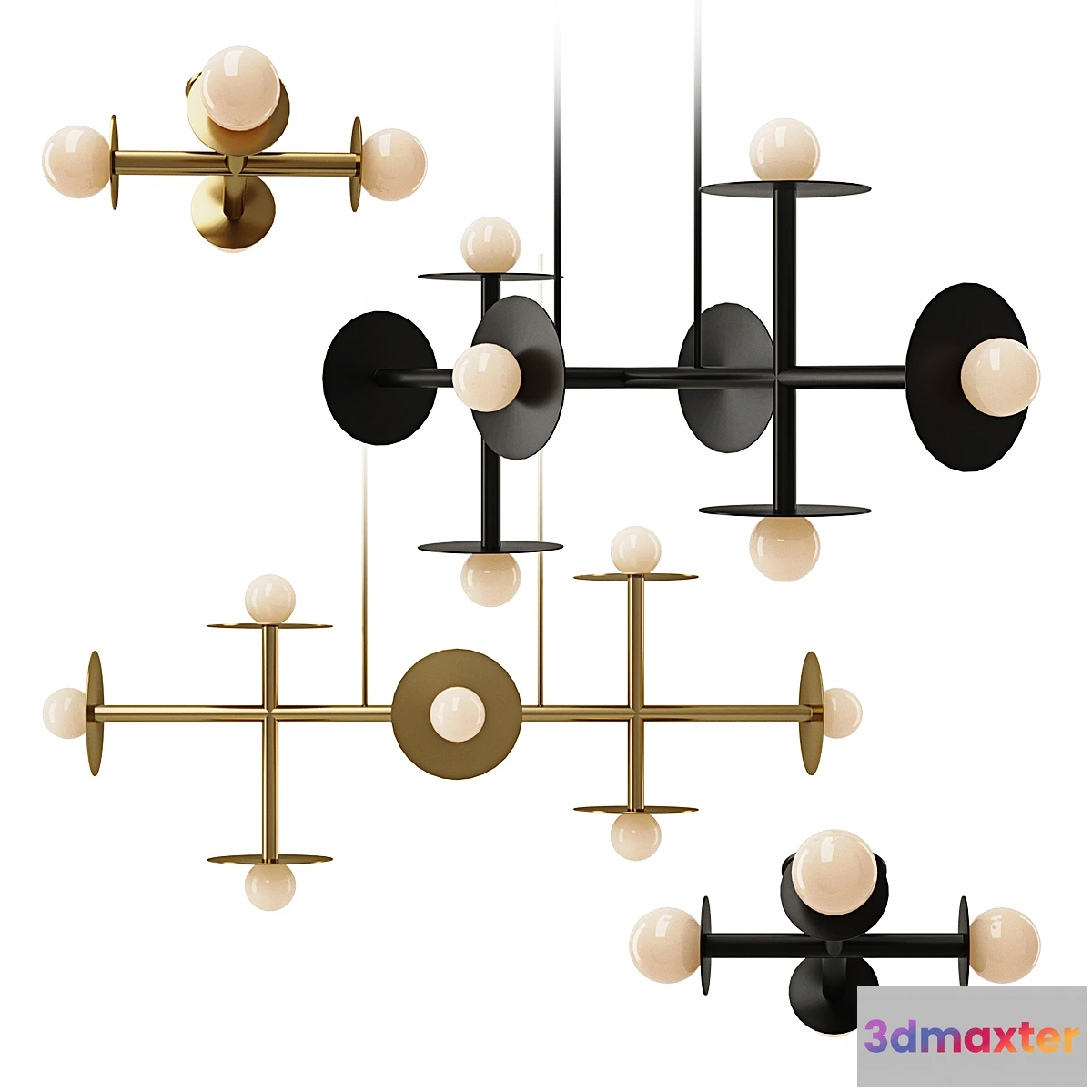1476306 - Nodes by Kelly Wearstler Generation lighting 3D Max