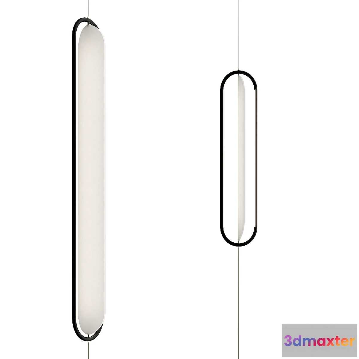 1476440 - BOW Dimmable pendant lamp By Nexia 3D Max