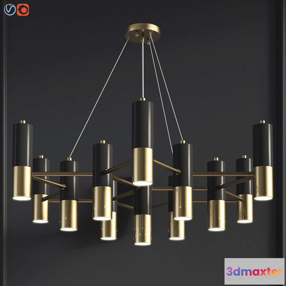 1476726 - Chandelier Favorite 1600-13P Ultra - Favorite 3D Max