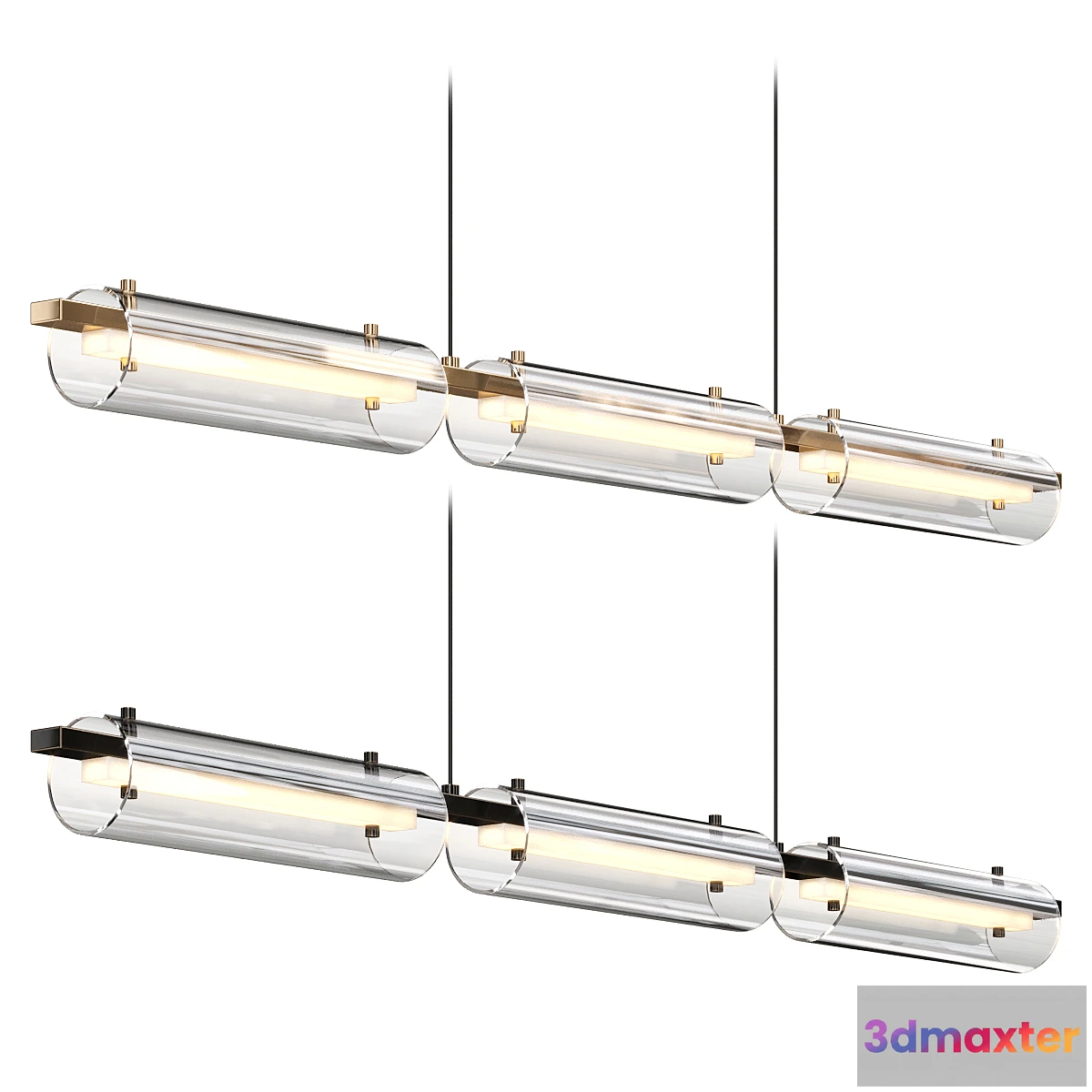 1477076 - Lampatron SIMER LONG pendant light 3D Max