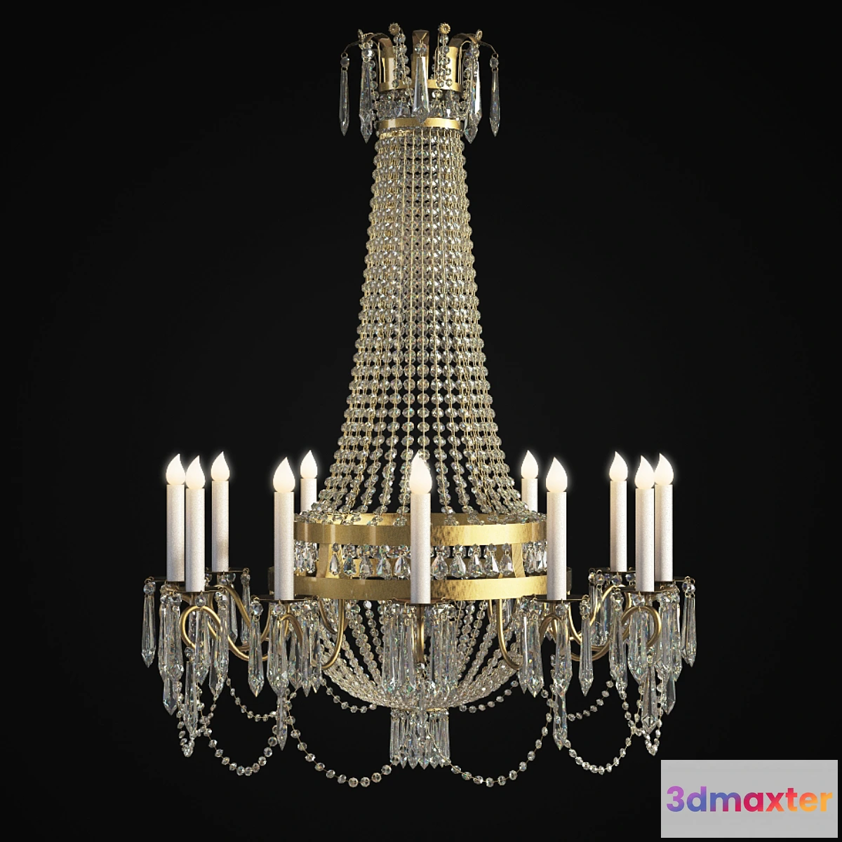 1477336 - Chandelier - 1 3D Max