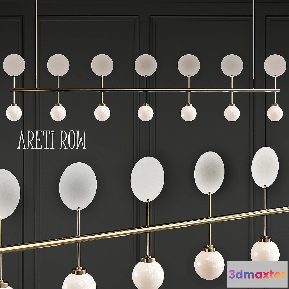 1477410 - Arereti row 3D Max