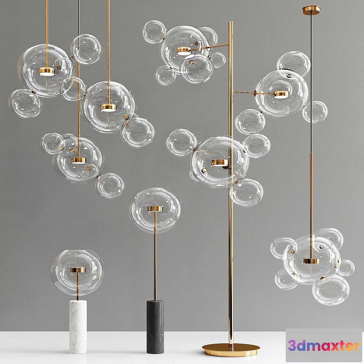 1477552 - Giopato & Coombes Bolle Collection - 5 types 3D Max