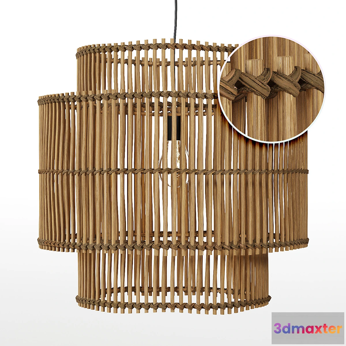 1477770 - Haya bamboo ceiling light 3D Max