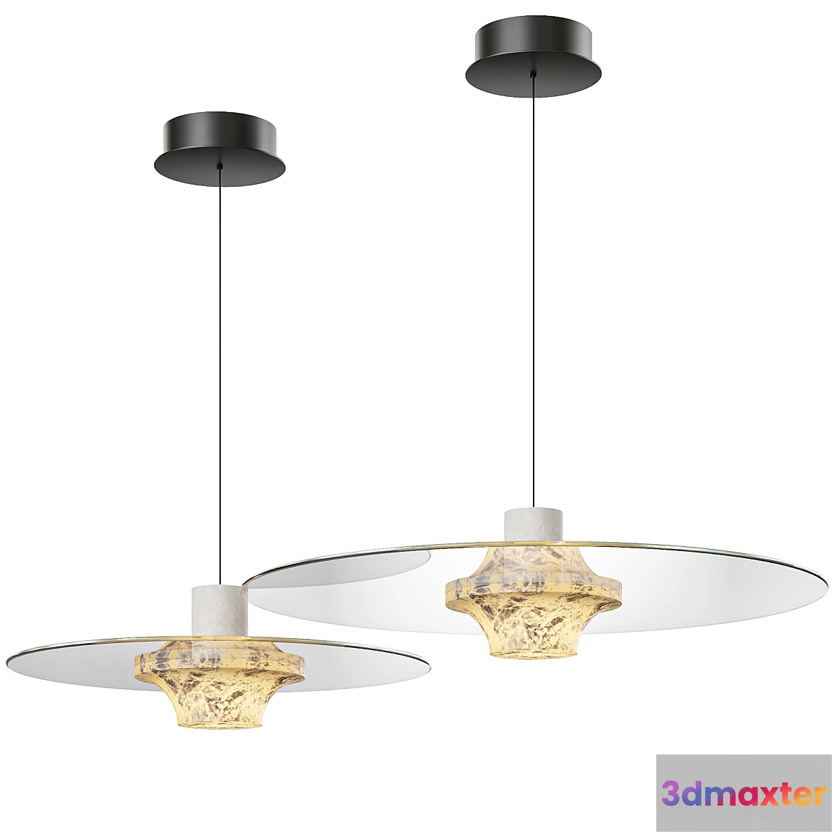 1478044 - centersvet Suspenso Disco Alabastro 3D Max