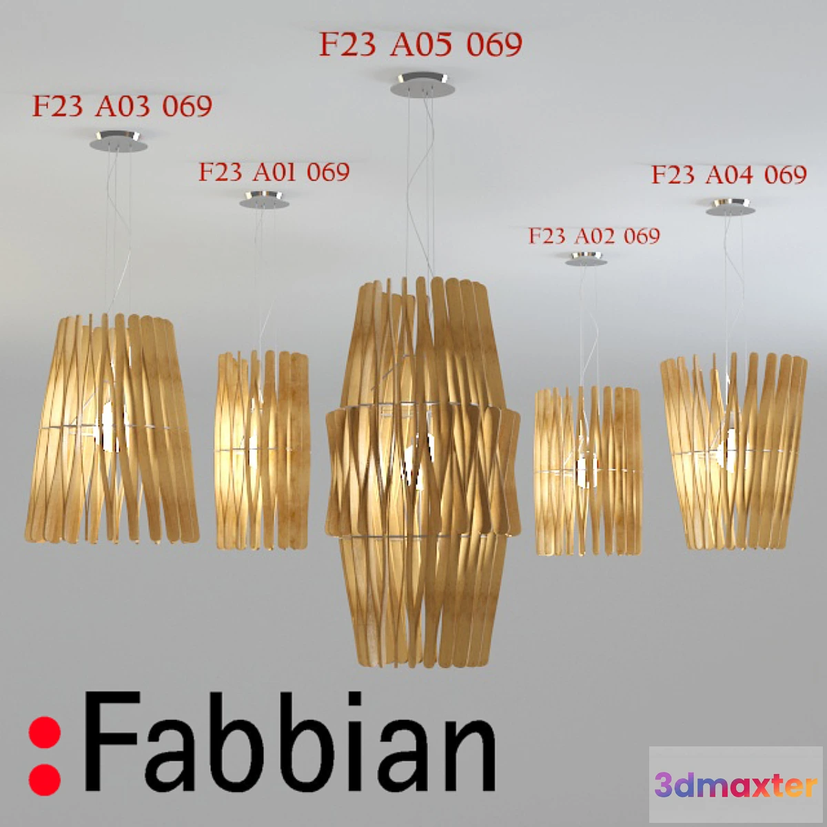 1478168 - Fabbian Lights F23 Stick 3D Max