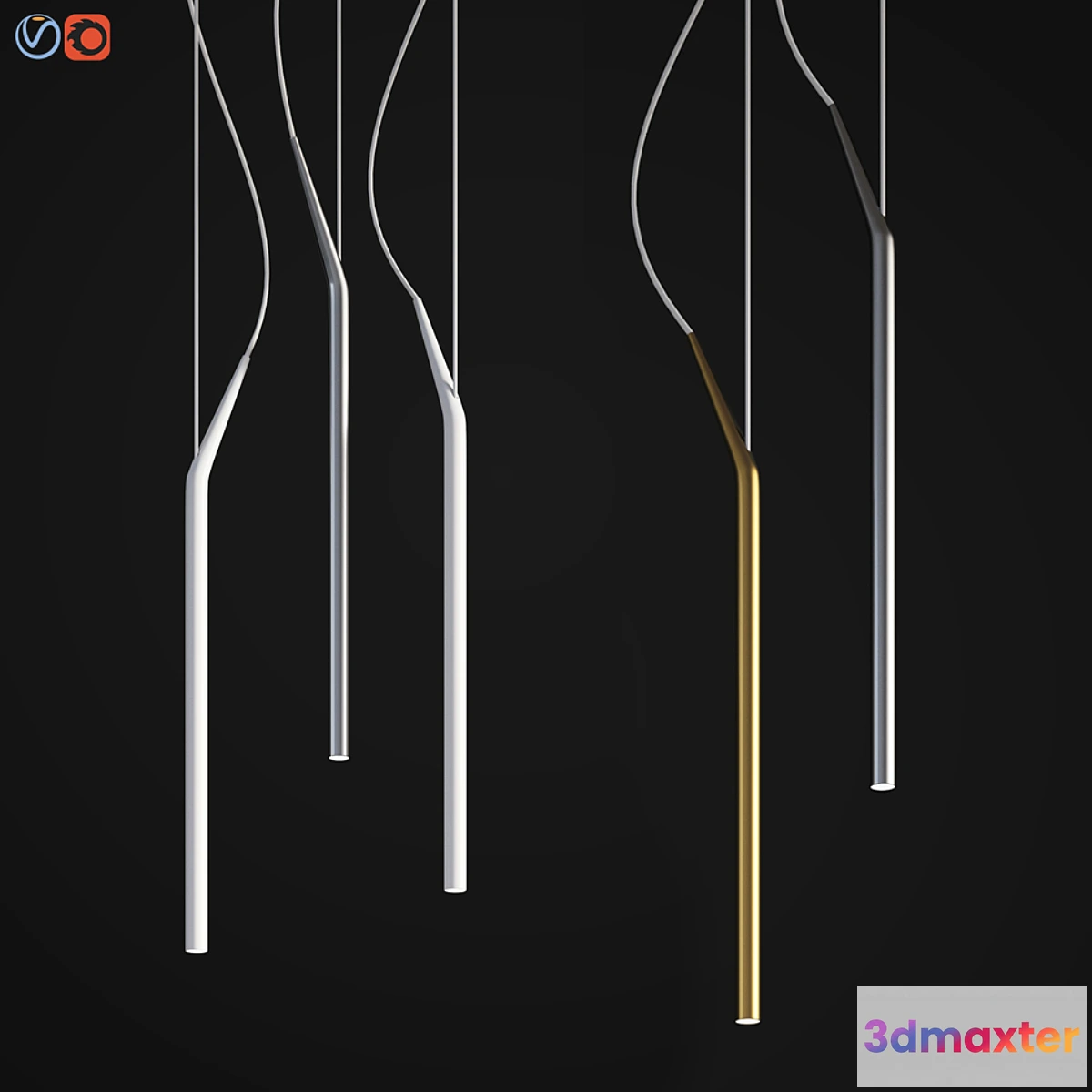 1478560 - Mini Luceplan pendant 3D Max