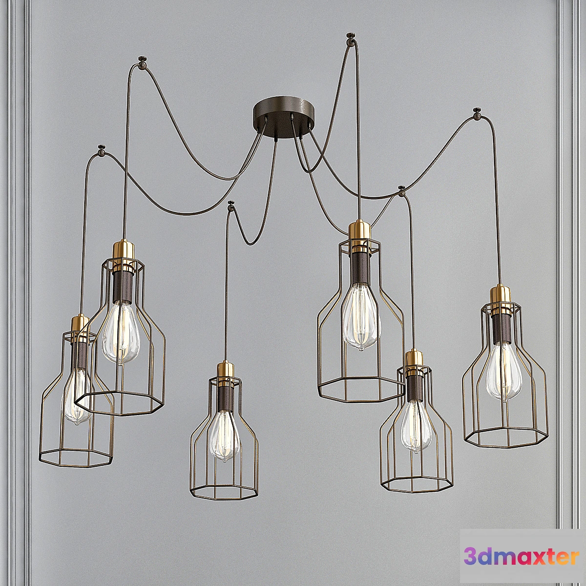 1478782 - Vintage pendant lamp 3D Max