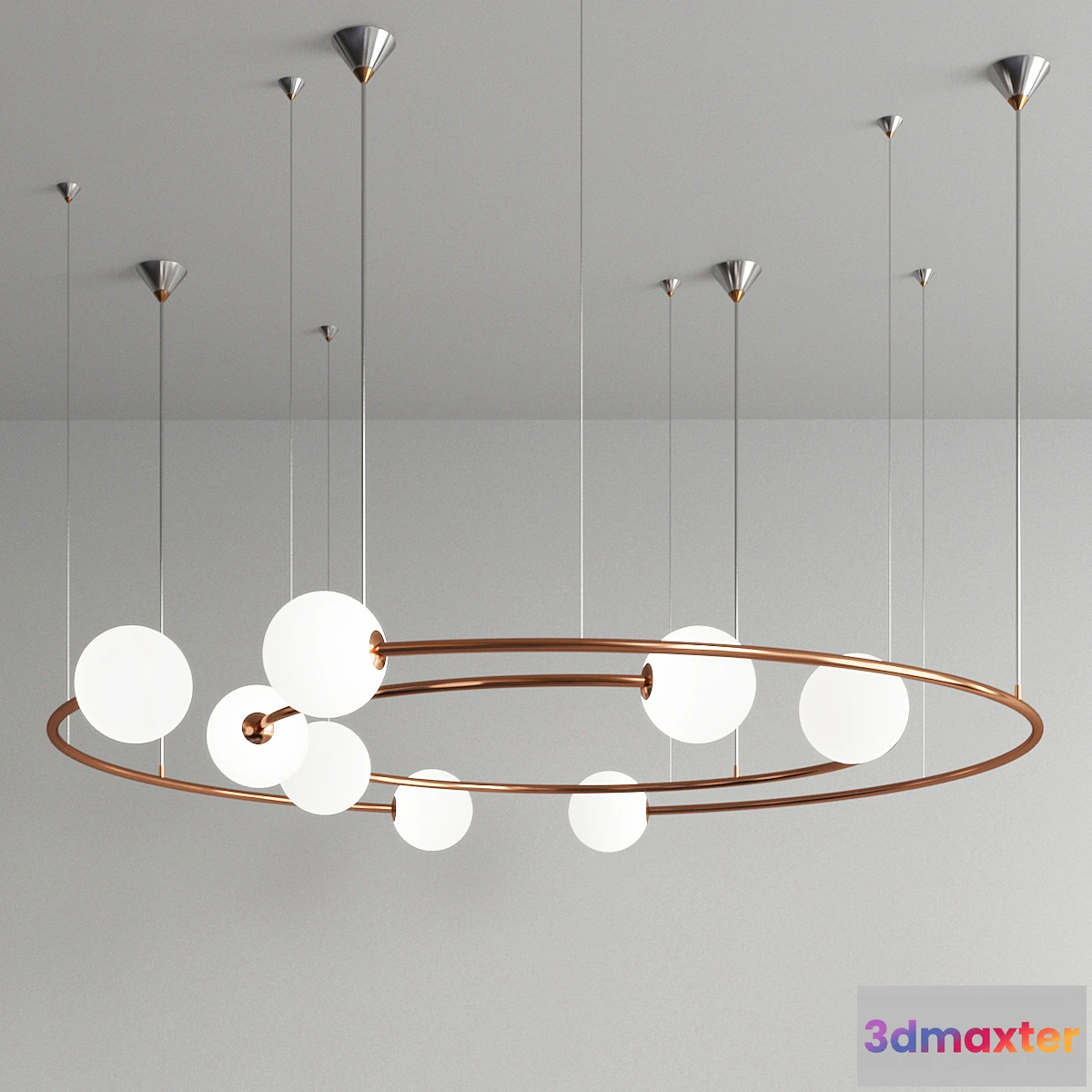 1478872 - Oddments Dual Pendant 3D Max