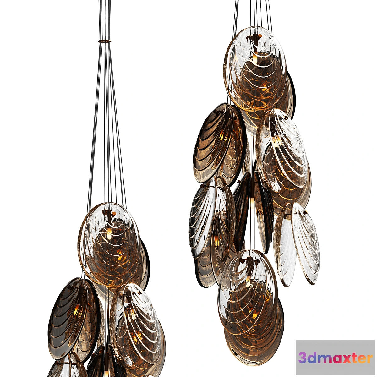 1479014 - Chandelier MUSSELS by BOMMA 3D Max