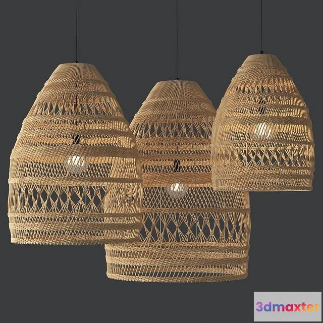 1538090 - Miriam Rattan Pendant 3D Max