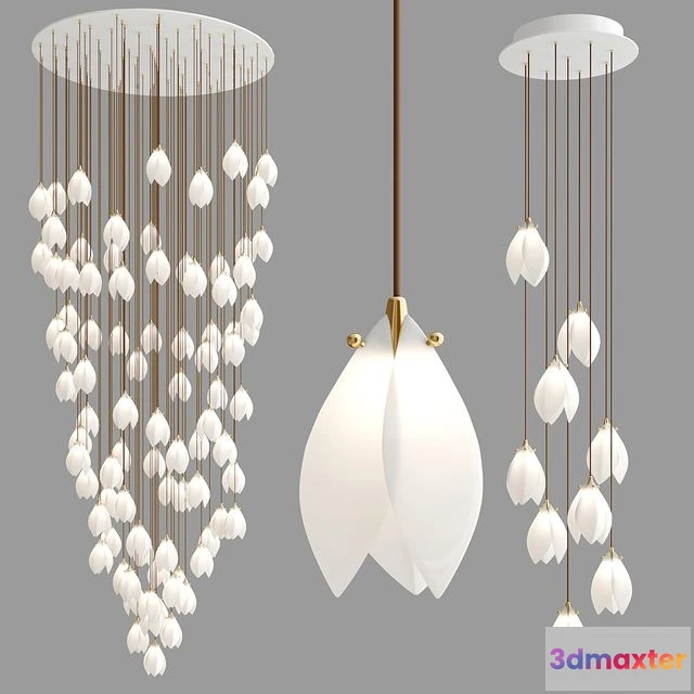 1539739 - BLOOM MEDIUM CIRCLE By Haberdashery 3D Max