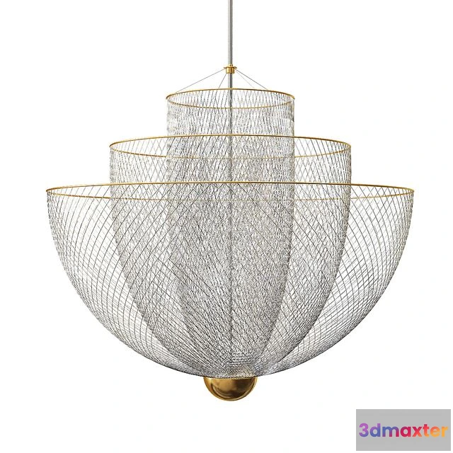1540851 - Moooi Meshmatics Chandelier 3D Max