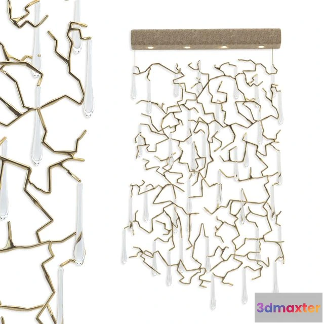 1542217 - Aqua Wall Panel 3D Max