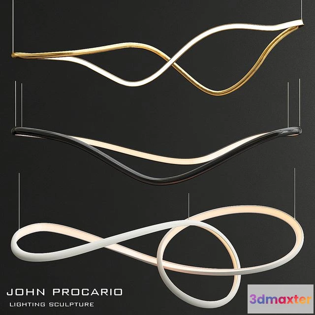 1542533 - Collection of john procario series lights 3D Max