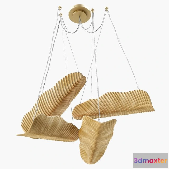 1542807 - Ginger and Jagger Bananas Suspension Lamp 3D Max