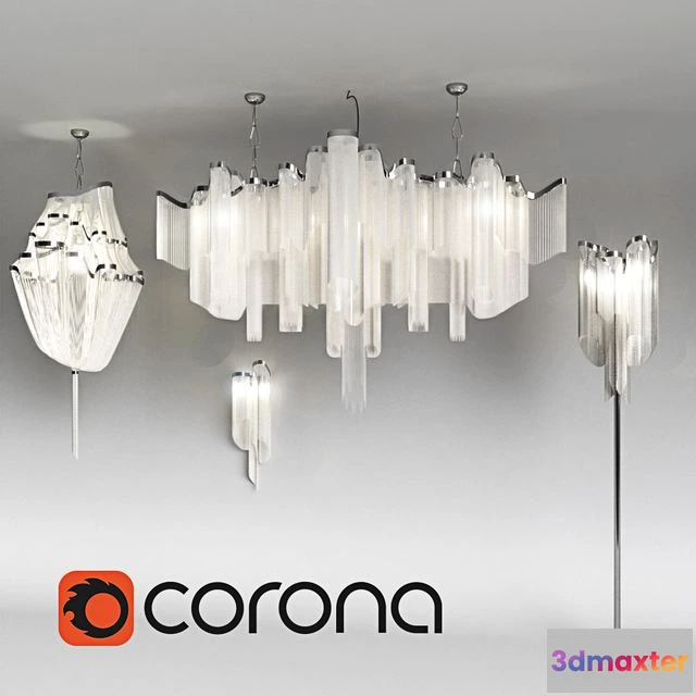 1543313 - Set lamps Terzani 3D Max