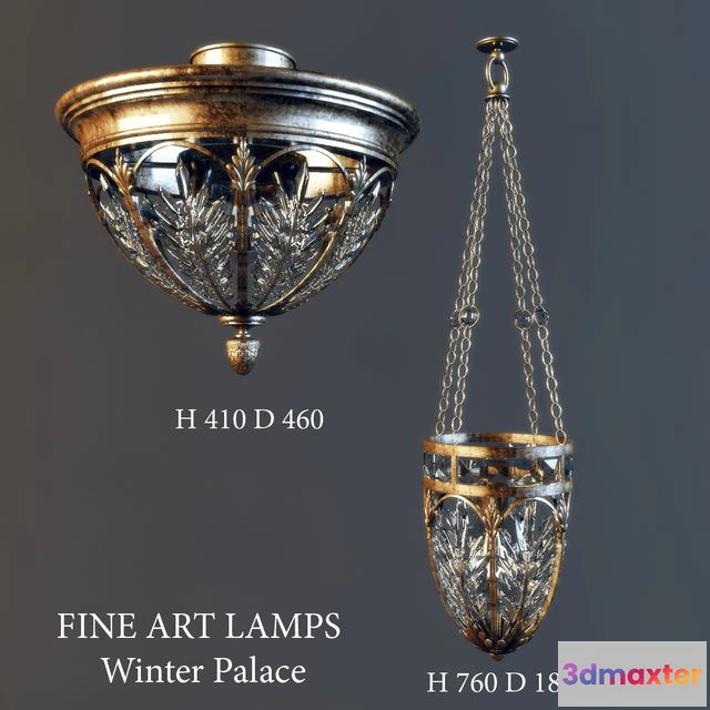 1543983 - FINE ART LAMPS Winter Palace 3D Max