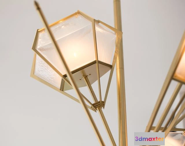 1547319 - HARLOW Large Chandelier by GABRIEL SCOTT 3D Max