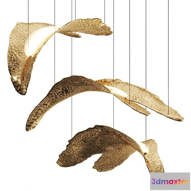 1547329 - Hommes Leafus Pendant Lamps 3D Max