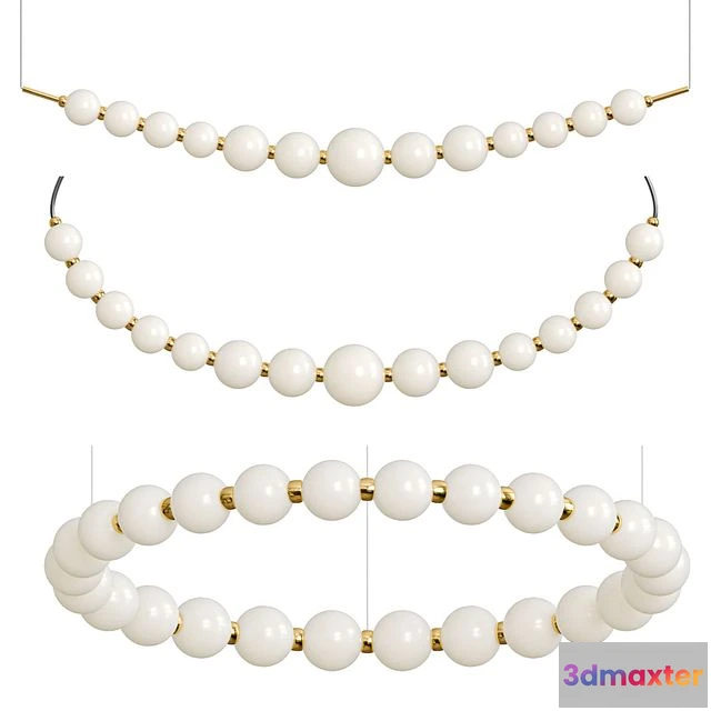 1547401 - Lampatron LIOBA Chandelier Collection 3D Max