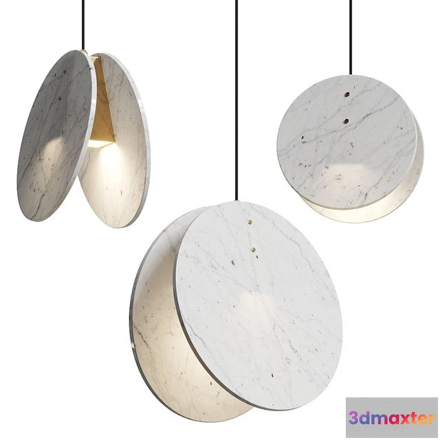 1547429 - Marc Wood Studio Shell Pendant Lamps 3D Max